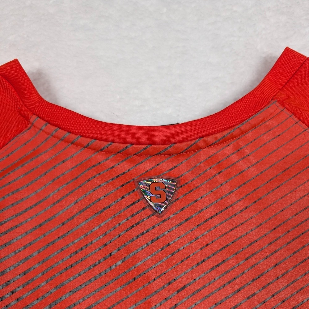 Syracuse Orange Shirt Long Sleeve‎ Mens XL Gray NCAA Basketball Nike Dri-FIT - Picture 11 of 12